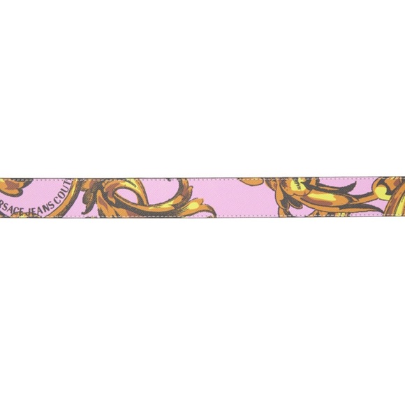 Versace jeans couture pink ptinted belt - Picture 3 of 3
